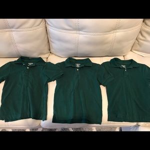 Forest Green Uniform Polo Bundle- Size 6/7